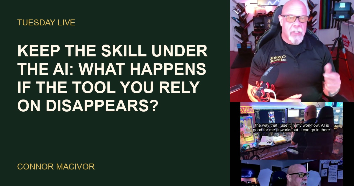 Keep the Skill Under the AI: What Happens If the Tool You Rely On Disappears?